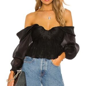 NWT House of Harlow X Revolve Burna Top Size Small